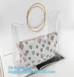 pvc candy bag cross body candy shoulder bag with chain, Clear PVC Beautician Fashion shoulder bag for women and girls, T supplier