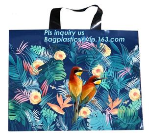 pvc shopping bags, full print coverage bags, printed shopper, shopper carrier bags, carrier bags, clothe bags, garment b supplier