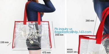 Hot Style PVC Bag Waterproof Shoulder Bag Beach Package Tote Bag For Girls, transparent PVC shoulder bag clutch bag supplier