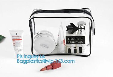 Luxury cosmetic bag custom printing pvc makeup bag travel, makeup bag travel pvc zipper bag, Promotional PVC Travel Make supplier