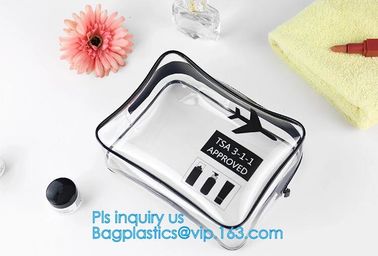 Luxury cosmetic bag custom printing pvc makeup bag travel, makeup bag travel pvc zipper bag, Promotional PVC Travel Make supplier