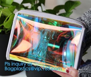 Bulk ladies travel pvc clear promotion make up bag, Toilet Towel Packaging Custom Clear Plastic PVC Travel Cosmetic Bag supplier