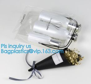 makeup pouch travel clear PVC toiletry bag, makeup PVC cosmetic bag with bubbles, Toiletry bag wholesale waterproof trav supplier