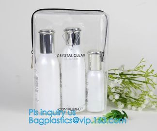 makeup pouch travel clear PVC toiletry bag, makeup PVC cosmetic bag with bubbles, Toiletry bag wholesale waterproof trav supplier