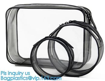 makeup pouch travel clear PVC toiletry bag, makeup PVC cosmetic bag with bubbles, Toiletry bag wholesale waterproof trav supplier
