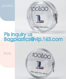 Good Design Fashion Zippered PVC Makeup Bag, holographic makeup bag pvc cosmetic bag, portable funny travel makeup pouch supplier