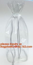 Drawstring Bags Backpack PVC Drawstring Bag, Promotional Clear PVC Plastic Drawstring Bag, pvc drawstring backpack bag supplier