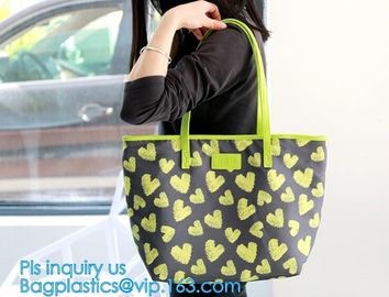 Portable Clothing Storage Shopping Bag Women Fashionable Travel PVC Beach Bag Female Casual Toiletry Shoulder Bags, carr supplier