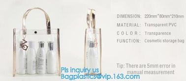 Custom Stadium Tote Bag Clear Shoulder PVC Bag with Zipper, pvc letter bucket bag clear transparent jelly shoulder tote supplier