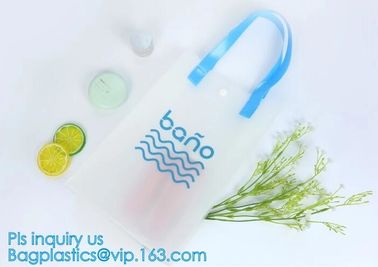 Beach Lash Package Tote Shoulder Bag with Interior Pocket, Customized Large Clear PVC Tote Bag Beach Bag, Water Resistan supplier