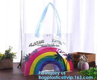 Crossbody Messenger Shoulder Bag Sling Bag, transparent handbag tote shoulder PVC sling clear vinyl beach bag, handy bag supplier