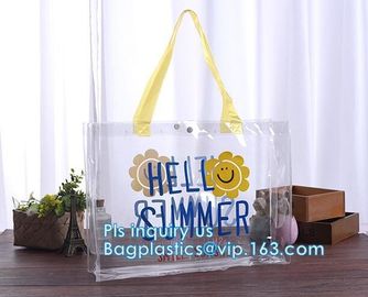 Crossbody Messenger Shoulder Bag Sling Bag, transparent handbag tote shoulder PVC sling clear vinyl beach bag, handy bag supplier