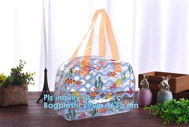 pvc shoulder bag large capacity tote bag for women, laser shoulder bag pvc leather tote bag, Studded Clear Tote/PVC shou supplier