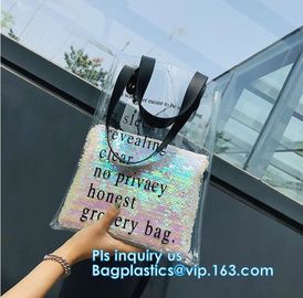 Clear Beach Bags, Transparent PVC Toiletry , pvc shopping bag, Manufacturers pvc plastic bag pvc shopping bag with logo, supplier