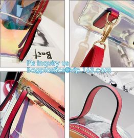 Promotion school waterproof pvc clear backpack for kids, transparent clear pvc backpack, Shoulder Straps Backpack PVC To supplier