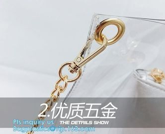 Purses PVC Vinyl Plastic Purse Bag Handbag Ladies, Summer pvc tote bag lady transparent PVC handbags, Shoulder Handbag H supplier
