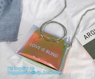 Fashion Women handbag Transparent PVC Clear Beach single shoulder bag,woman handbag, PVC handbag ladies women tote bag supplier