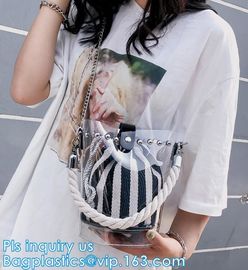 Fashion Ladies PVC Handbag PVC Tote Bag Waterproof Handbag, Vivid printing promotional pvc handbag, pvc branded handbag supplier