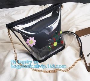 shopping bag plastic bag sizes standard promotional shoulder bag waterproof, Tote Bag Fashion Pvc beach bag, tote, handy supplier