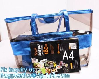 Shinning PVC Metal Chain Girls Fashion Mini Handbags, Fashionable Women PVC tote bags jelly candy handbag, tote shopper supplier