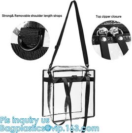 clear pvc bag large capacity, custom logo clear pvc bag, blanket bag with handle ,pvc handle bag pvc christmas gift bag supplier