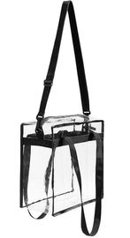 promotion pvc handle bag, customised shopping bags fashion clear pvc zipper bags transparent, clear plastic zipper bag w supplier