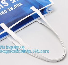 plastic handle shoulder shiny pvc shopping bag, Vanity Bag PVC Crossbody Bag Fashion Woman Messenger Shoulder Bag, shopp supplier