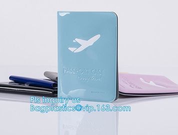 Custom Passport Holder PVC Passport Cover, passport cover PVC leather card holder plastic ticket holder, pack, passport supplier