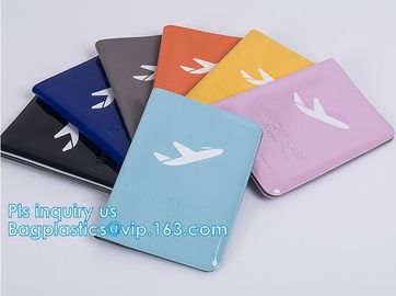 Custom Passport Holder PVC Passport Cover, passport cover PVC leather card holder plastic ticket holder, pack, passport supplier