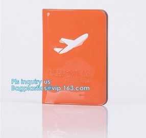 Custom Passport Holder PVC Passport Cover, passport cover PVC leather card holder plastic ticket holder, pack, passport supplier