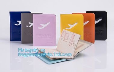 Custom Passport Holder PVC Passport Cover, passport cover PVC leather card holder plastic ticket holder, pack, passport supplier