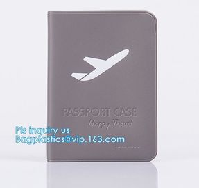 Custom Passport Holder PVC Passport Cover, passport cover PVC leather card holder plastic ticket holder, pack, passport supplier