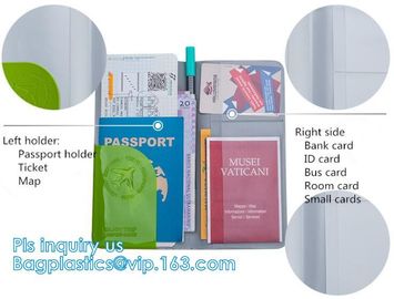 Custom Passport Holder PVC Passport Cover, passport cover PVC leather card holder plastic ticket holder, pack, passport supplier