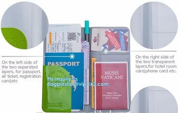 Custom Passport Holder PVC Passport Cover, passport cover PVC leather card holder plastic ticket holder, pack, passport supplier