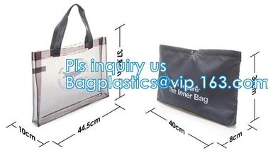 fashion pvc mirror vinyl shopping bag with printing, Recyclable Durable Clear PVC Shopping Bag with Button Closure, tote supplier