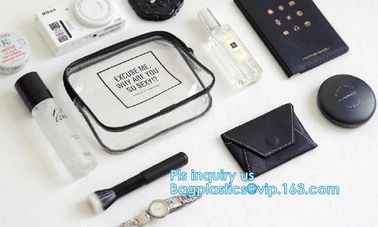 Make up beauty cosmetic bag travel pvc zipper bag for travel cosmetic packaging, Vinyl Travel Bag Foldable Organizer Duf supplier