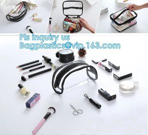 Make up beauty cosmetic bag travel pvc zipper bag for travel cosmetic packaging, Vinyl Travel Bag Foldable Organizer Duf supplier