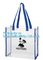 Promo PVC Plastic Shopping Handle Bag, Handling clear pvc blanket bags, handle reusable clear vinyl pvc cosmetic bags fo supplier