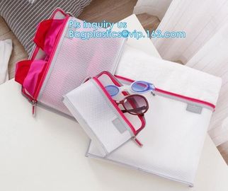 Nylon Mesh Makeup cosmetic Bag / small nylon mesh make up cosmetic bag, Travel Mesh Cosmetic Makeup Organizer Bag, mesh supplier