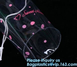 promotion organza printed mini Handbag 100% biodegradable PVC Plastic Candy packaging gift Bag, promotional or advertisi supplier