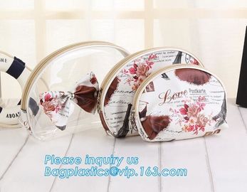 Storage PVC bag,clear pvc cosmetic bag with zipper ,clear pvc bag, TPU or PVC Cosmetic Travel Bag for Ladies, toiletry k supplier