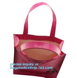 Hot-selling Parents PU/PVC Bag Insides Women Handbags Shoulder bag, Semi-clear Tote Bag PVC Beach Bag Shoulder Bag with supplier