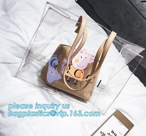 Vintage Fashion Style Lady's Handbag Cheap Wholesale PU/PVC Shoulder bags Crossbody bag, designer handbag shoulder PVC b supplier