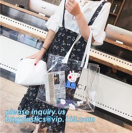 Vintage Fashion Style Lady's Handbag Cheap Wholesale PU/PVC Shoulder bags Crossbody bag, designer handbag shoulder PVC b supplier