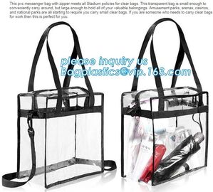 Multi-pockets School Outdoor Clear Transparent PVC Daypack Backpack, Heavy-duty clear PVC school travel backpack with pa supplier