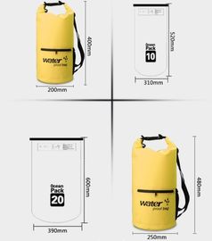 Outdoor Polyester PVC Ocean Pack Waterproof Dry Bag, Waterproof Bag With Shoulder , backpack dry bag for Camping ,Custom supplier