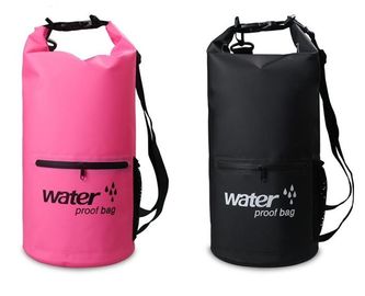 Outdoor Polyester PVC Ocean Pack Waterproof Dry Bag, Waterproof Bag With Shoulder , backpack dry bag for Camping ,Custom supplier