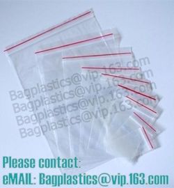 staples, food Zip lock Reclosable Plastic Poly Clear Bags Vacuum Bag, Zip lock Zipper Top frosted plastic bags for cloth supplier