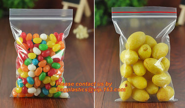 resealable double track zipper plastic bag, Double Track zipper locking bags/ k bags, reclosable plastic package d supplier