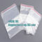 double track custom printing freezer zipper bags, Resealable clear PE double sealed zipper bag wholesales, FDA food pack supplier